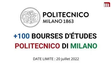 Bourses d'études Politecnico di Milano en Italie pour étudiants internationaux