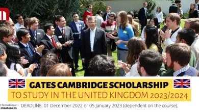 Gates Cambridge Scholarship Program 2023-2024