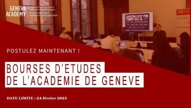 Bourses d'études de l'Académie de Genève pour étudiants internationaux 2023