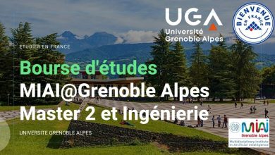 Bourse d'études à MIAI@Grenoble Alpes en Master 2 ou Ingénierie