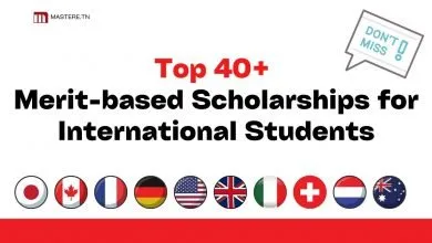 Top 40+ Merit-based Scholarships for International Students