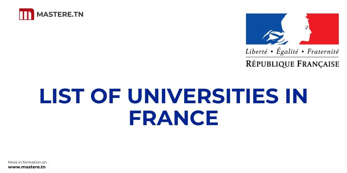 List of Universities in France