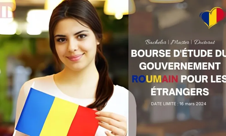 Bourse d'étude du Gouvernement Roumain 2024