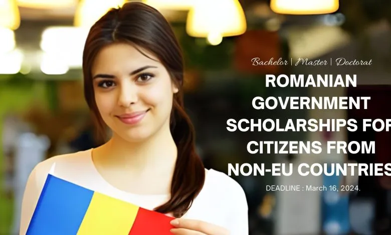 Romanian Government Scholarships for Citizens from non-EU Countries