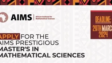 Vidéo présentatif des bourses de l'Institut Africain des Sciences Mathématiques AIMS