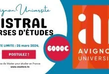 Bourses MISTRAL Avignon Université