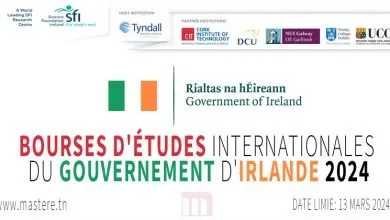 Bourses d'Études Internationales du Gouvernement d'Irlande GOI-IES 2024