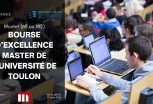 Bourse d'Excellence Master de l'Université de Toulon