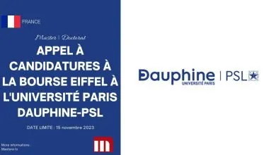 Bourse Eiffel à l'Université Paris Dauphine PSL