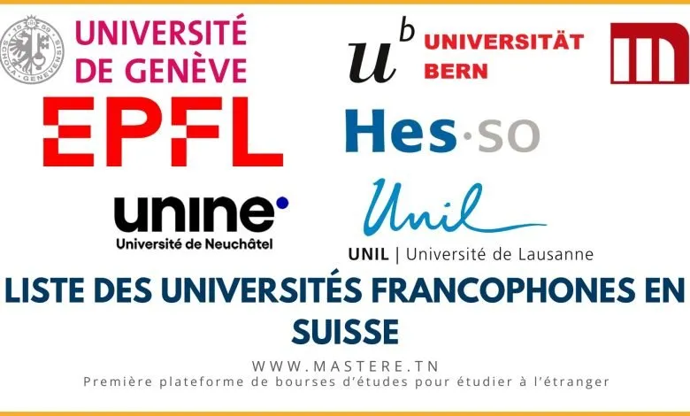 Liste Des Universités Francophones En Suisse