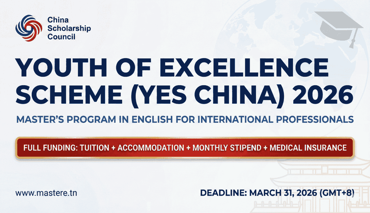 Chinese Government Youth of Excellence Scheme 2026