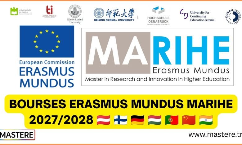 Bourses Erasmus Mundus MARIHE 2027