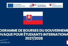 Programme de Bourses du Gouvernement Slovaque 2027