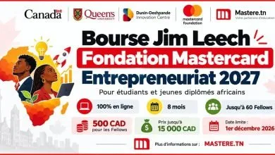 Bourse Jim Leech de la Fondation Mastercard à l'Université Queen's au Canada