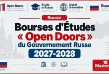 Bourses d'Études «Open Doors» du Gouvernement Russe, 2027-2028