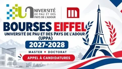 Bourses Eiffel à Université de Pau et des Pays de l'Adour 2027