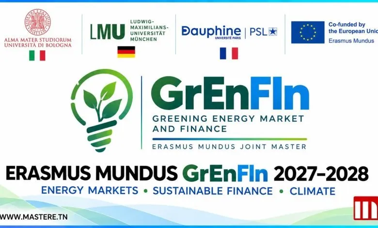 GrEnFIn Erasmus Mundus 2027